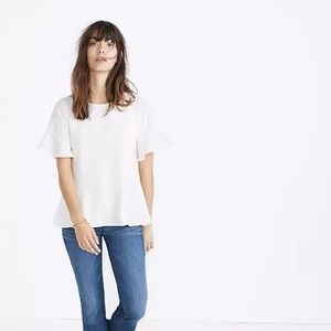 Madewell Flare-Hem Top